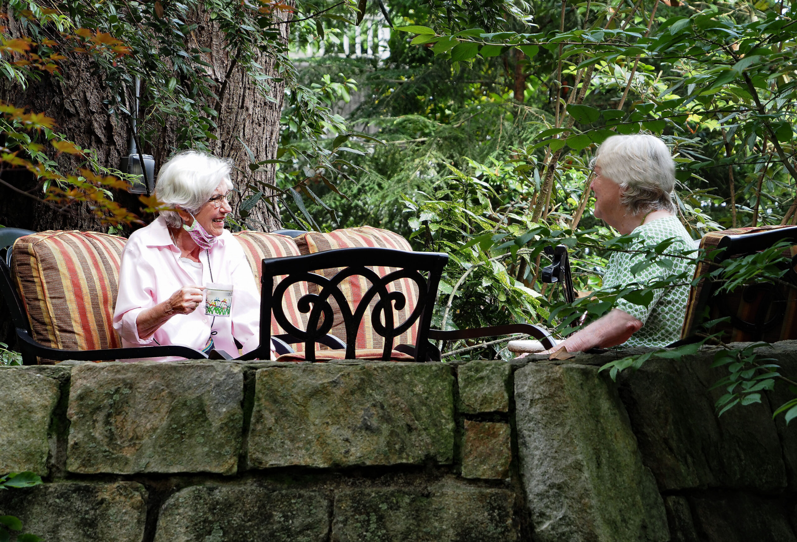 The Fort: A Favorite Spot in the Canterbury Court Gardens